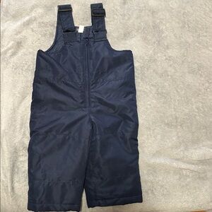 Children Place Navy Blue Insulated Overalls